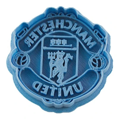 Abbildung von Cuticuter Manchester United Fußball Ausrüstung für Kekse, Blau, 8 x 7 1,5 cm