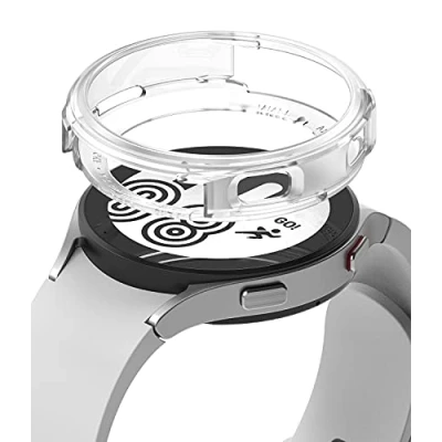 Abbildung von Ringke Air Sports Kompatibel mit Samsung Galaxy Watch 4 Hülle [44mm] Silikon Flexibel Kratzfest Matte Clear
