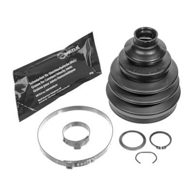 Abbildung von MEYLE 100 495 0011 Achsmanschette radseitig, Vorderachse Thermoplast ORIGINAL Quality AUDI: A6 C5 Avant, A4 B5 B7 Avant