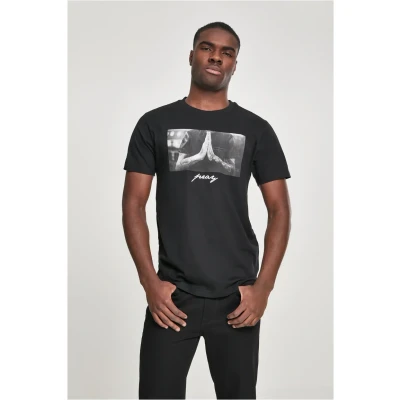Abbildung von Mister Tee PRAY Tshirt print, Herren, Größe: Medium, Darkshadow