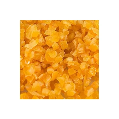 Abbildung von Orangeat, kandierte Orangenschale, fein gewürfelt, 3mm, 1 kg