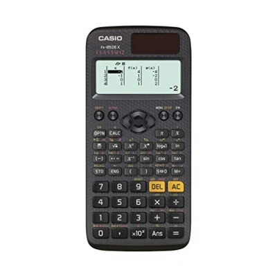 Abbildung von Casio Taschenrechner FX 85DEX Schulrechner Schwarz Display (Stellen): 12 solarbetrie
