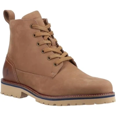 Abbildung von Hush Puppies Maguire Nubuk Herren Tan Stiefel