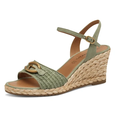 Abbildung von Tamaris Espadrille, Damen, Größe: 35, Sage Schuhe