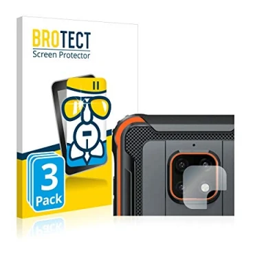 Abbildung von BROTECT Schutzglas für Blackview BV4900 Pro (NUR Kameraschutz) (3 Stück) Schutzfolie Panzer Folie Glas [Extrem Kratzfest 9H, Anti Fingerprint,