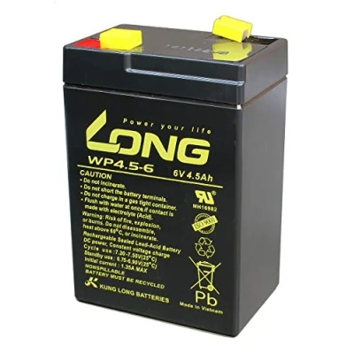 Abbildung von Akku kompatibel LC R064R5P 3 FM 4,5 20HR 4.5 3FM4,5 3FM4.5 6V 4Ah AGM Blei Vlies Accu