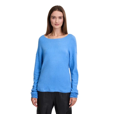Abbildung von Cartoon MIT Rundhalsausschnitt Strickpullover, Damen, Größe: 34, Allure