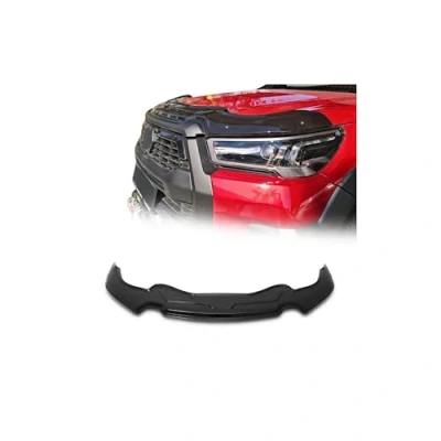 Abbildung von OMAC Motorhaube Deflektor Insekten Steinschlagschutz kompatibel mit Toyota Hilux 2020 24 Dunkel