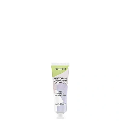 Abbildung von Catrice Restoring Overnight Lip Mask, Lippenpflege, transparent, feuchtigkeitsspendend, glättend, mit Ölen, pflegend, regenerierend, vegan, ohne Parfüm, Alkohol (15ml)