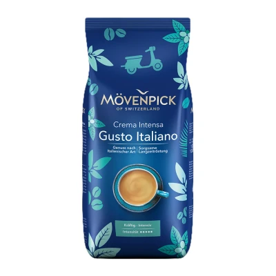 Abbildung von 8,66 Rabatt Mövenpick Kaffeebohnen Cafe Crema Gusto Italiano 1 stück kg