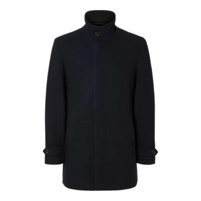 Abbildung von Selected Homme Slhnew Reuben COAT Klassischer Mantel, Herren, Größe: Small, Sky captain