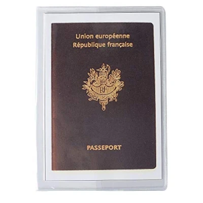 Abbildung von Exacompta 5399E Packung (mit 10 Schutzhüllen, für Ihre Dokumente 9 x 12,5 cm, aus glattem PVC 150µ) 10er Pack transparent