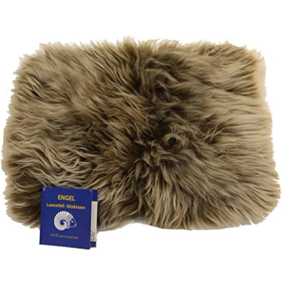 Abbildung von Reissner Lammfelle Sitzauflage DIANA 3040 CAP Schaffell hochwollig 30x40cm Cappuccino