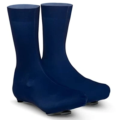 Abbildung von GripGrab Unisex Erwachsene RaceAero TT 2nd Edition Profi Rennrad Lycra Zeitfahr Überschuhe Dünne Leichte Aero Sommer Radsport Überzieher, Navy Blau, S (38 41)