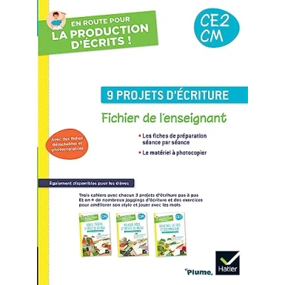Abbildung von En route pour la production d&#039;écrits Ed. 2023 Fichier photocopiable CE2 CM: de l&#039;enseignant