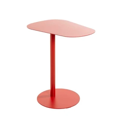 Abbildung von Haku Möbel Beistelltisch rot, Metall Maße: B 53 cm x H 60 T 38 cm, Style: Modern