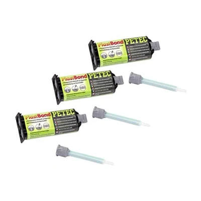 Abbildung von 3 X 50 ml PETEC 98350 PLASTBOND Klebstoff 2 Komponenten Kleber für Kunststoff