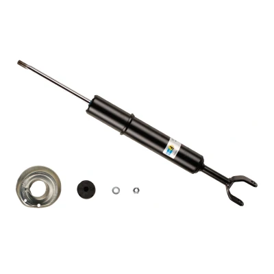Abbildung von BILSTEIN B4 OE Replacement 22 031167 Stoßdämpfer Vorderachse Gasdruck Zweirohr federtragender Dämpfer oben Stift, unten Gabel AUDI: A6 C5 Limousine