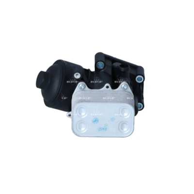Abbildung von NRF 31847 Ölkühler mit Ölkühler, Dichtringen Filter SEAT: Ibiza 4 Schrägheck, VOLKSWAGEN: Polo V SKODA: Roomster kfzteile,