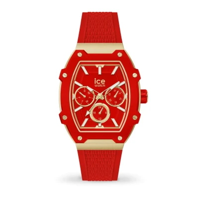 Abbildung von Ice Watch Boliday Uhr, Damen, Größe: Small, Passion red s