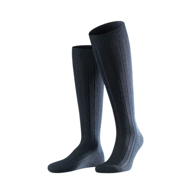 Abbildung von Falke Teppich IM Schuh Cushioned SOLE Kniestrümpfe, Herren, Größe: 45/46, Dark navy