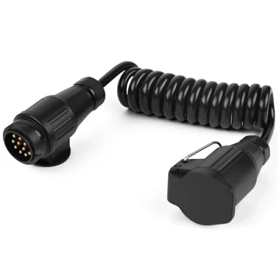 Abbildung von Gaethra 2m 13 poliger Anhängerstecker Verlängerung, Kabelsatz Anhänger Polig, Kabelbaum für 12V/24V LKW, Traktor, PKW, Caravan &amp; Wohnwagen