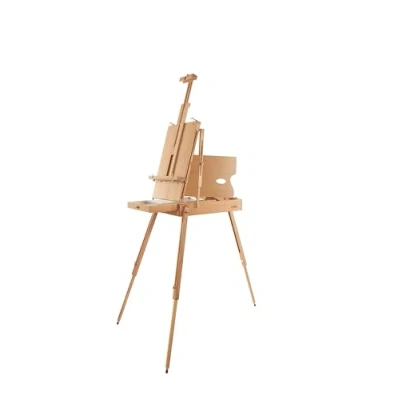Abbildung von Mabef Kofferstaffelei Staffelei M/22 aus Buchenholz 74 x 110 183 cm (L B H)