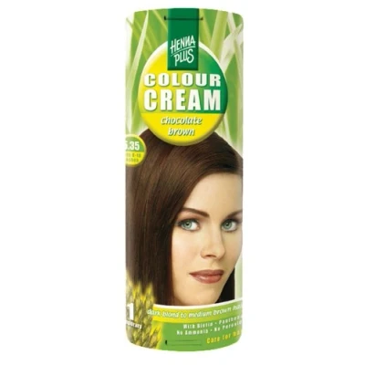 Abbildung von Hennaplus Balsam Colour Cream 5,35 Chocolate Brown