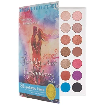 Abbildung von Rude TWINKLE IN HER EYESHADOWS [Book 1] 35 Paletteows