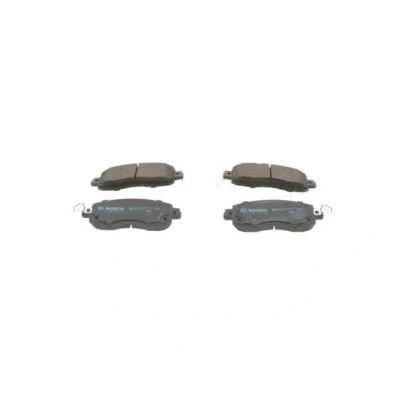 Abbildung von BOSCH 0 986 424 509 Bremsbelagsatz Low Metallic mit integriertem Verschleißsensor NISSAN: Leaf I, TEANA 2