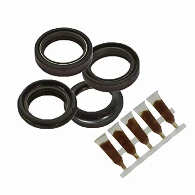 Abbildung von Set Gabelsimmerringe Satz + Staubkappe Gabelfett für BMW K1200 R850 R1100 R1150 R1200