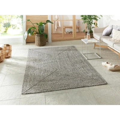 Abbildung von NORTHRUGS Teppich &quot;Trenzado&quot;, rechteckig, In &amp; Outdoor, Handmade Look, Gewebt, Wetterfest, Balkon, Wohnzimmer