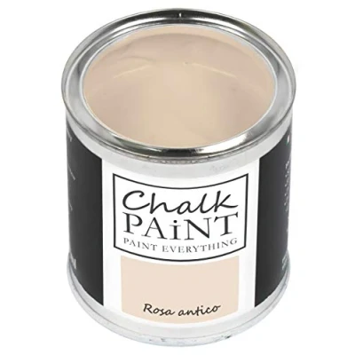 Abbildung von Chalk Paint Everything® Rosa Antico Kreidefarbe Wasserbasis für Alle Oberflächen einfach zu verarbeiten ohne schlechten Geruch Extra Matt (250 ml)