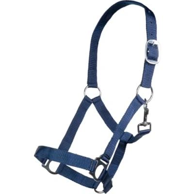 Abbildung von HKM Halfter Brisbane Dunkelblau Warmblut