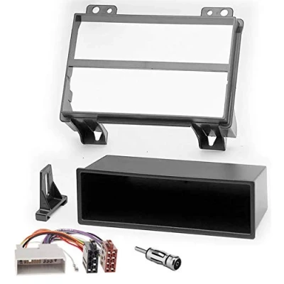 Abbildung von Sound way 1 DIN Autoradio RadioRahmen RadioBlende Antennenadapter, ISO Kabel kompatibel mit Ford Fiesta, Fusion