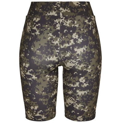 Abbildung von Urban Classics camo TECH Cycle Shorts, Damen, Größe: 29, Wood digital