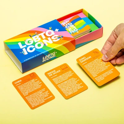 Abbildung von LGBTQ+ Icons Karten