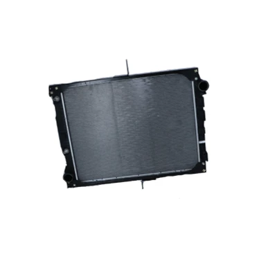 Abbildung von NRF 50555 Kühler, Motorkühlung Aluminium 810 638 42 mit Rahmen Kühlrippen gelötet