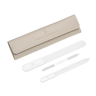 Abbildung von Protein Formula Crystal Nagelfeile Trio Set