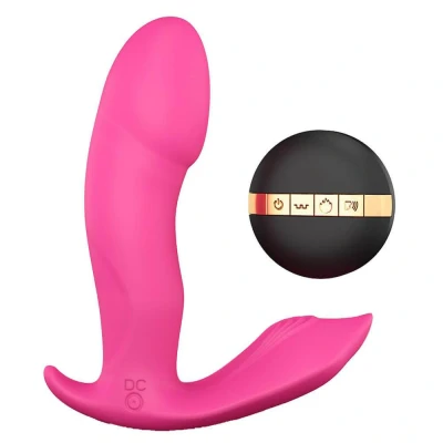 Abbildung von Secret Clit G Punkt Stimulator mit Fernbedienung Magenta