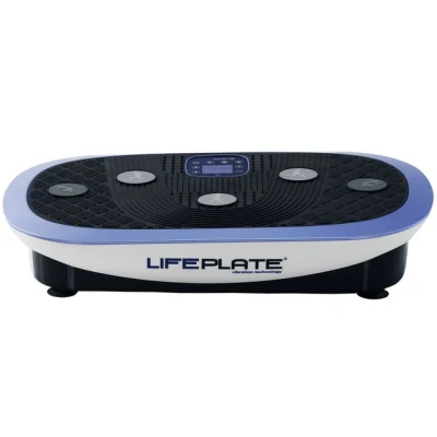 Abbildung von MAXXUS Vibrationsplatte Lifeplate 4.0 3D Vibrationen, Leiser Motor, Armband Fernbedienung, (1 tlg), mit LCD Display,Trainingsbänder &amp; Übungsposter, 100kg, Fitnesstraining