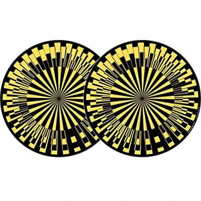Abbildung von 2x Zomo Slipmats Scope gelb Doppelpack