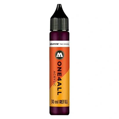 Abbildung von Molotow ONE4ALL Refill Acryl, Farbe 233 purpur violett 30 ml, Nachfülltinte für Permanentmarker
