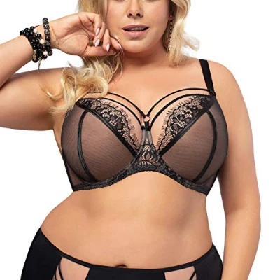 Abbildung von Gorsenia Paradise Bügel BH, Damen, Größe: 90J, Black