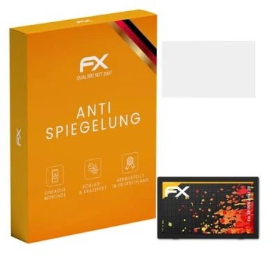 Abbildung von atFoliX Panzerfolie kompatibel mit XP PEN Artist 24 Schutzfolie, entspiegelnde und stoßdämpfende FX Folie (2X)