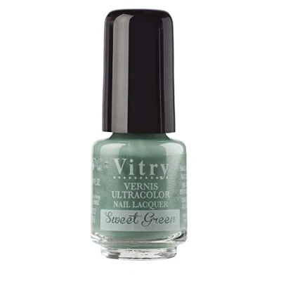 Abbildung von Vitry Mini Nagellack, Süßes Grün, 4 ml