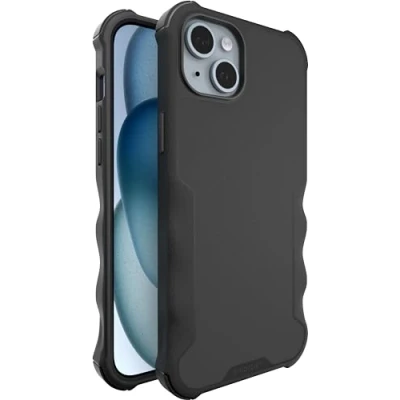 Abbildung von smartish iPhone 15 Plus Schutzhülle Gripzilla kompatibel mit MagSafe [Rugged + Tough] Heavy Duty Armored Slim Cover Fallschutz Black Tie Affair