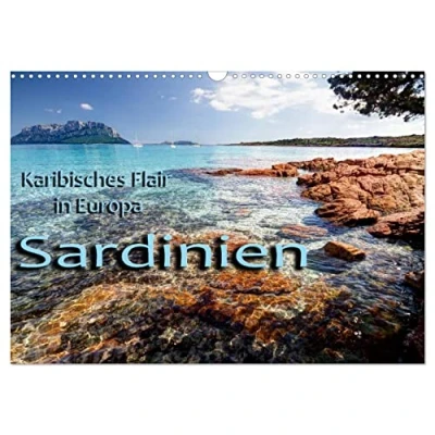 Abbildung von Sardinien (Wandkalender 2025 DIN A3 quer), CALVENDO Monatskalender