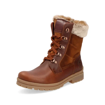 Abbildung von Panama Jack Schnürstiefelette, Damen, Größe: 39, Marrón Schuhe