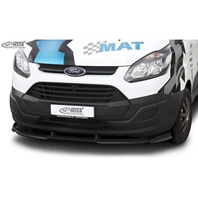 Abbildung von RDX Frontspoiler VARIO X Transit Custom / Tourneo 2012+ Frontlippe Front Ansatz Vorne Spoilerlippe